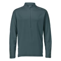 Mascot T-Shirt, Long-Sleeved, With Half Zip 22681-618 Customized Premium, Modern Fit, Moisture Wicking Forest Green 5Xl
