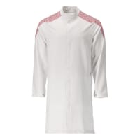 Mascot Coat, Long 20154-511 Food & Care Ultimate Stretch, Lightweight, Prowash,White/Traffic Red,XS