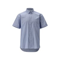 Mascot Shirt, Short-Sleeved 21024-745 Frontline Premium, Modern Fit Light Blue L (16.5)