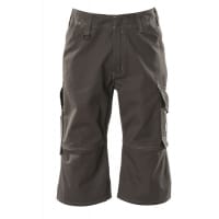Mascot Shorts, Long 14549-630 Industry Thigh Pocket, Cotton Dark Anthracite W38.5