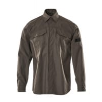 Mascot Shirt 09004-142 Multisafe Premium, Multi-Protective, Modern Fit Dark Anthracite M (15.5)