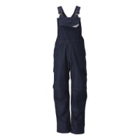 Mascot Bib & Brace With Kneepad Pockets 13669-216 Multisafe Dirt Repellent, Multi-Protective Dark Navy L30W38.5