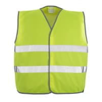 Mascot Traffic Vest 50187-874 Safe Classic Touch Fastening Hi-Vis Yellow Xs/S(1 Pcs.)