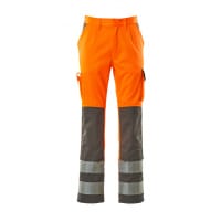 Mascot Trousers With Kneepad Pockets 07179-860 Safe Compete Hi-Vis Orange/Anthracite L30W48.5