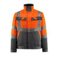 Mascot Jacket 15909-948 Safe Light Lightweight Hi-Vis Orange/Dark Anthracite M