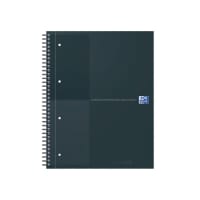 Oxford Hardback Wirebound Notebook 160 Pages Special Edition A4+ Black 400194457-S