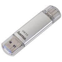 Hama C-Laeta USB flash drive 32 GB USB Type-A / USB Type-C 3.2 Gen 1 (3.1 Gen 1) Silver