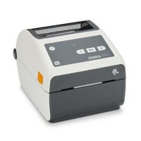Zebra ZD421D Direct Thermal Label Printer – 203 x 203 DPI, 102 mm/sec, Wired & Wireless (Ethernet LAN & Bluetooth), 4.09-inch Print Width, Modular Connectivity Slot – Model ZD4A042-D01E00EZ