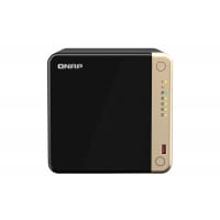 QNAP TS-464 NAS Tower Intel® Celeron® N5095 8 GB DDR4 32 TB HDD QNAP Turbo System Black, Gold