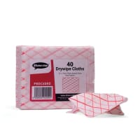 Show-me Plant Based Drywipe Eraser Cloths Assorted (Pack of 40) PBDC40RD