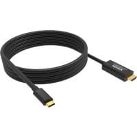 Vision TC 2MUSBCHDMI8K/BL mobile phone cable Black 2 m USB C