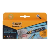 Bic Intensity Pkt.4 Paint Markers - Vivid Colours