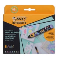 Bic Intensity Pkt.8 Paint Markers - Pastel Colours
