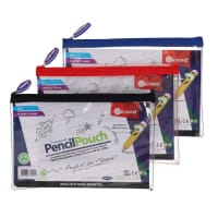Ormond Transparent Pencil Case - 3 Asst