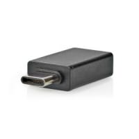 Nedis CCGB64915BK cable gender changer USB-A USB-C Black