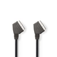 Nedis CVGL31001BK15 SCART cable 1.5 m SCART (10-pin) Black
