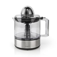 Nedis KAJC110CBK electric citrus press 0.8 L 30 W Black, Silver