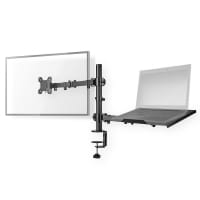 Nedis MMSISNB110BK monitor mount / stand 81.3 cm (32") Desk Black