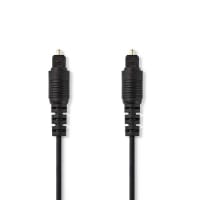 Nedis CAGP25000BK50 audio cable 5 m TOSLINK Black