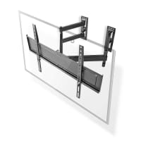 Nedis TVWM5350BK monitor mount / stand 177.8 cm (70") Wall Black