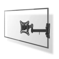Nedis TVWM1510BK TV mount/stand 68.6 cm (27") Black