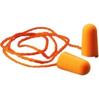 3M 1110 Corded Disposable Earplugs Pairs (Pack of 100)