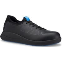 WearerTech Transform Black Trainers with Protective Toecaps 7 41