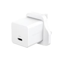 PanzerGlass empower by ® Turbo 30W Charger Single USB-C | UK Plug | Silver White Clear screen protector Universal 1 pc(s)