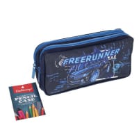 EMOTIONERY 2 POCKET PENCIL CASE - CARS