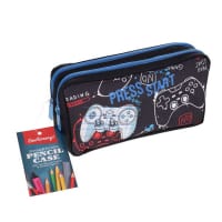 EMOTIONERY 2 POCKET PENCIL CASE - GAMING