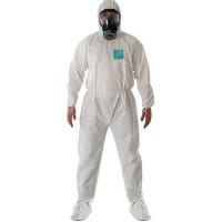 Ansell AlphaTec 2000 Standard Model 122 White Chemical Coverall M
