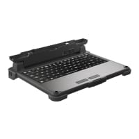 Getac GDKBML mobile device keyboard Spanish Pogo Pin Black, Silver