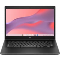HP Chromebook Fortis G1i Intel® N N150 35.6 cm (14") Touchscreen Full HD 8 GB LPDDR5x-SDRAM 128 GB UFS Wi-Fi 6E (802.11ax) ChromeOS Black