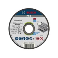PRO Stainless Steel and Metal Bonded Cutting Disc 115 x 1.0 x 22.23mm