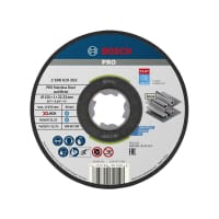 PRO Stainless Steel and Metal Bonded Cutting Disc 125 x 1.0 x 22.23mm Pack of 10