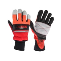 Class 1 Dual Hand Chainsaw Leather Gloves - L (Size 9)