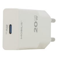 Mobilis 020025 mobile device charger Universal White AC Fast charging Indoor