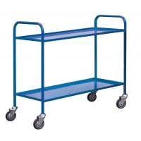 Economy Shelf Trucks 960h x 495w x 1100l mm 2 tier Blue