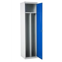 QMP Clean & Dirty Locker 1800h x 450w x 450d mm Blue door Camlock