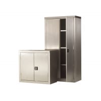 Stainless Steel Cupboard - Including 1 Shelf - 900h x 460w x 460d mm
