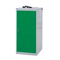 Laptop Charging Locker 1000h x 500w x 500d mm - 8 Tiers, 1 Door Green Door