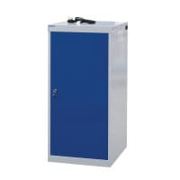 Laptop Charging Locker 1000h x 500w x 500d mm - 8 Tiers, 1 Door Blue Door