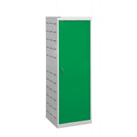 Laptop Charging Locker 1460h x 500w x 500d mm - 12 Tiers, 1 Door Green Door
