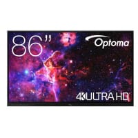 Optoma H1F0H08BW101 interactive whiteboard 2.18 m (86") 3840 x 2160 pixels Touchscreen Black USB