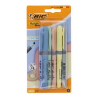 Bic Highlighter grip Pen - Assorted Pack of 6