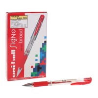 Uni Ball 0.1 mm Expositor Rollerball Red