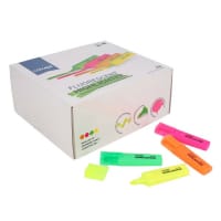 Concept Fluorescent Highlighter 4 Assorted Pack of 48