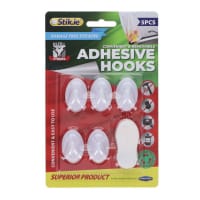 Stik.Ie Adhesive Hooks 35X23mm Ultra Strong Pack of 5