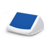 Durable 40L Square Flip Swing Lid Blue - Strong Recycling Bin Lid - DURABIN