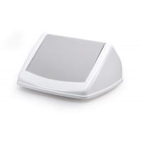 Durable 40L Square Flip Swing Lid Grey - Strong Recycling Bin Lid - DURABIN